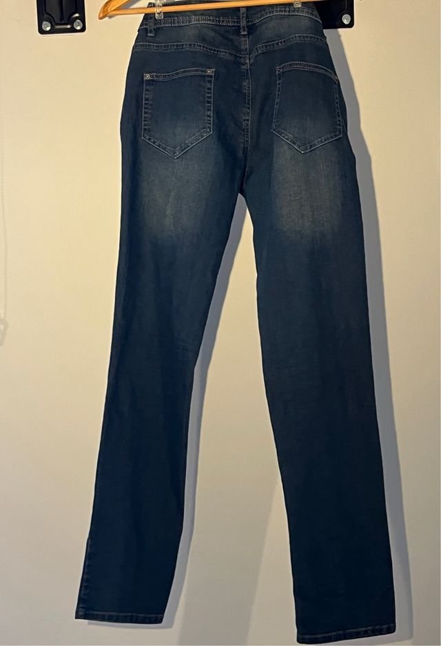 Pantalón vaquero mujer azul