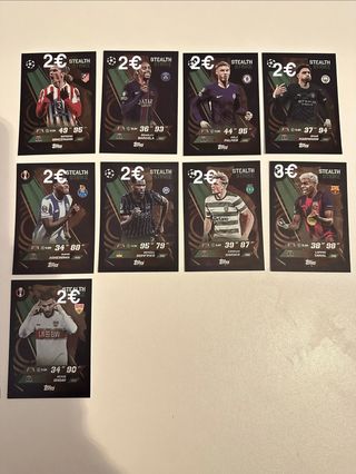Topps cartas Match Attax 25/26 - Cromos de fútbol