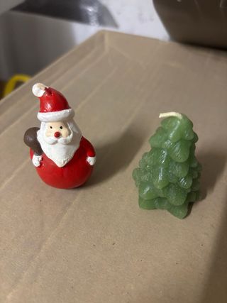 Candele Babbo Natale e Albero di Natale