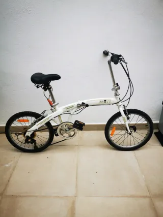 Bicicleta Plegable GOTTY Blanca