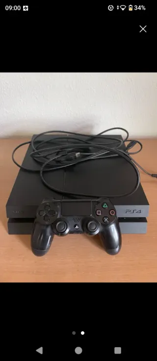 Consola PS4 Negra + Mando