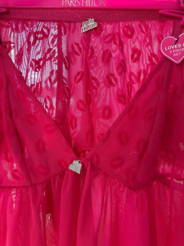 Conjunto lencería Paris Hilton sexy M