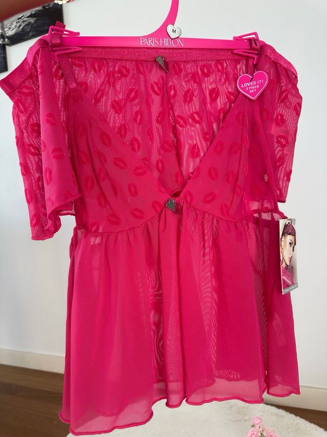Conjunto lencería Paris Hilton sexy M