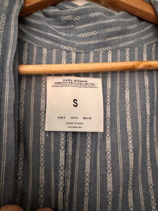 Chaqueta Boho Rayas con Flecos