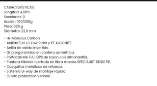 CAÑA DE PESCA NUEVA