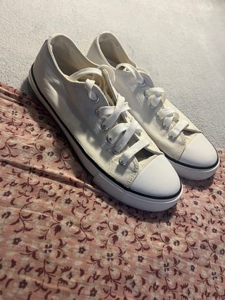 Converse de Lefties Beige/Blanco