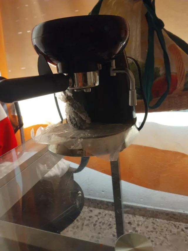 Cafetera Espresso Negra