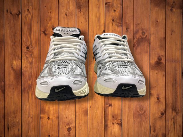 Nike Air Pegasus 2005 Plata Y2K