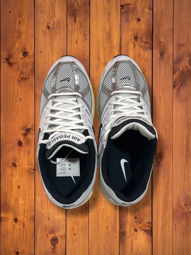Nike Air Pegasus 2005 Plata Y2K