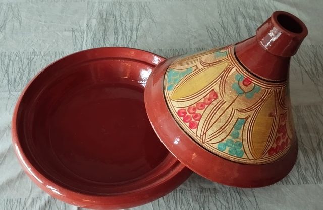 Tajín Marroquí Cerámica Pintada
