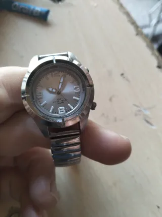 Orologio M.Z. Berger Argento Bianco con luce