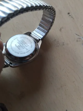 Orologio M.Z. Berger Argento Bianco con luce