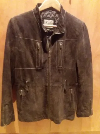 Chaqueta ante mujer marrón