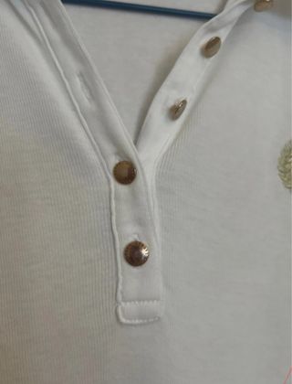 Polo Lauren Ralph Lauren Blanco Talla S