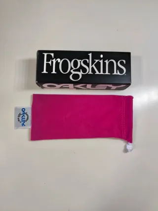 Funda Oakley Frogskins Rosa Sin Estrenar
