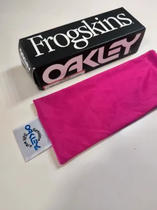 Funda Oakley Frogskins Rosa Sin Estrenar