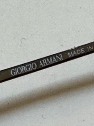 Montatura Occhiali Giorgio Armani Vintage