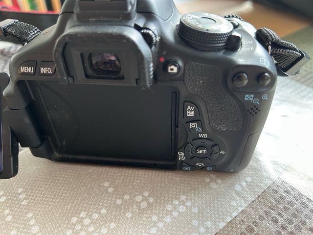 Canon EOS 600D Cámara Digital Negra