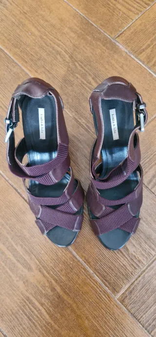 Sandalias BIMBA Y LOLA burdeos