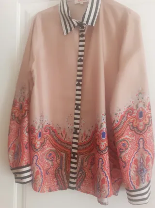 Camicia Kontatto fantasia paisley