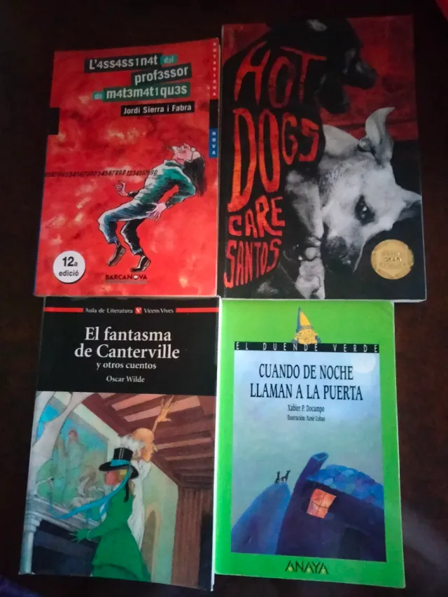 NOVELAS JUVENILES DE MISTERIO/UNA 3€/DOS 5€