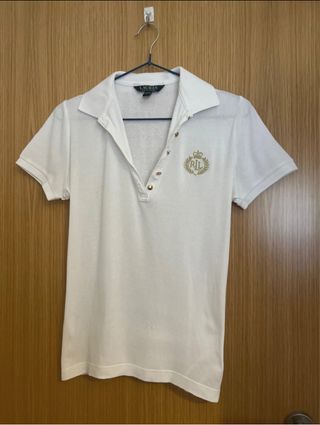 Polo Lauren Ralph Lauren Blanco