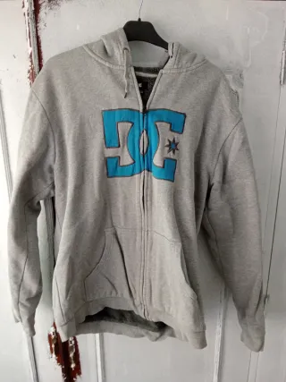 Sudadera DC Gris con Logo