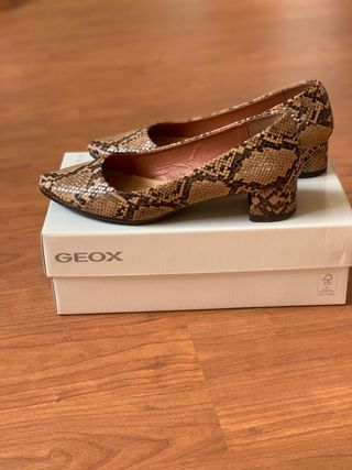 Zapatos Mary Paz Talla 39 Tacón Cuadrado piel