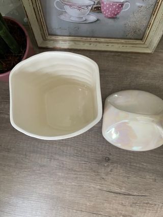 Barattolo ceramica vintage Farine