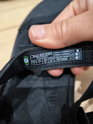 Sandalias Teva Talla 40 Negro