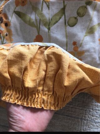 Coprisedie floreali gialli e verdi