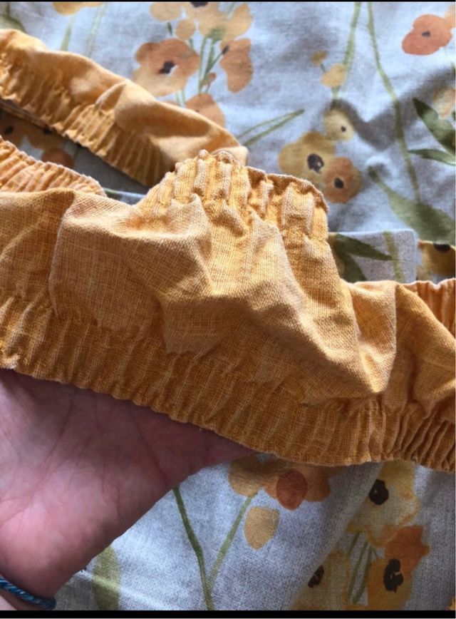 Coprisedie floreali gialli e verdi