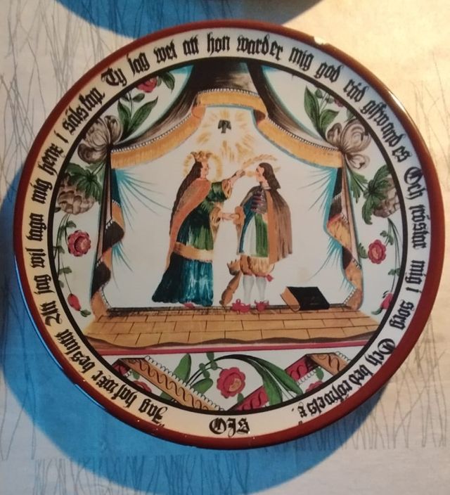 Platos decorativos Höganäs Allmoge Suecia