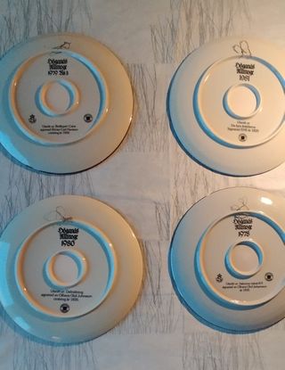 Piatti decorativi Höganäs Allmoge Svezia