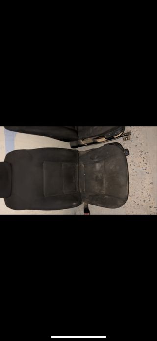 asientos BMW E60 Tela Negro