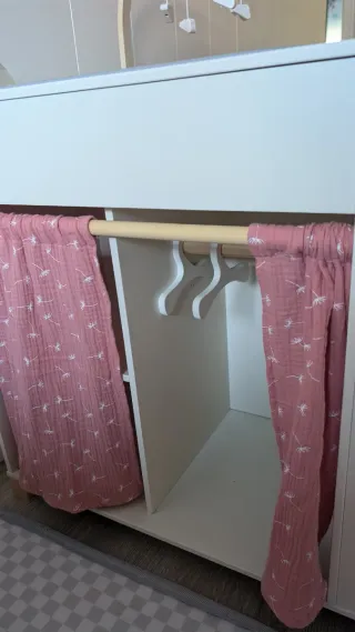 Cambiador, trona, cuna, bañera muñecos Musterking