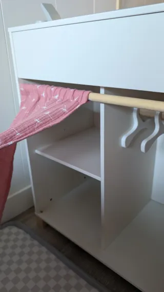 Cambiador, trona, cuna, bañera muñecos Musterking