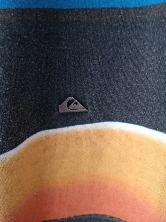 Sudadera Quiksilver Talla L Rayas