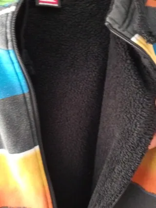 Sudadera Quiksilver Talla L Rayas