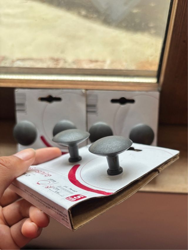 Tiradores Hermes Ikea Set 6uds