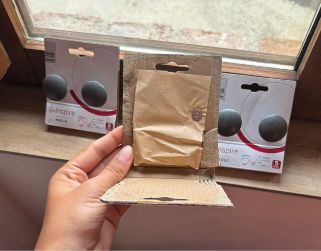 Tiradores Hermes Ikea Set 6uds