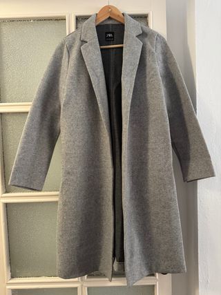 Chaqueta Zara Gris Mujer