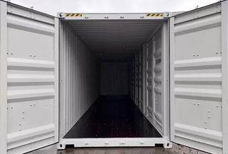 Contenedor marítimo 40HC pies con 4 puertas