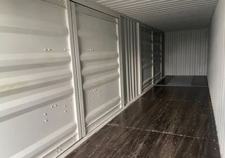 Contenedor marítimo 40HC pies con 4 puertas