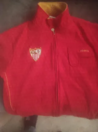 Sudadera Sevilla FC Joma Vintage Roja talla L