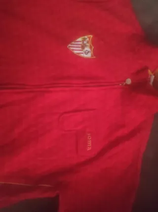 Sudadera Sevilla FC Joma Vintage Roja talla L