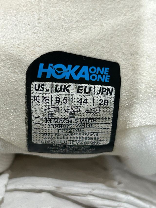 Hoka one one Mach 5