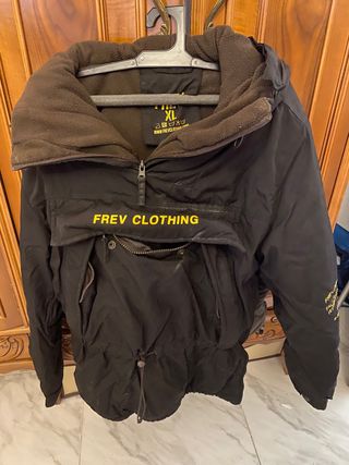 Chaqueta Frev Clothing Polar Capucha XL