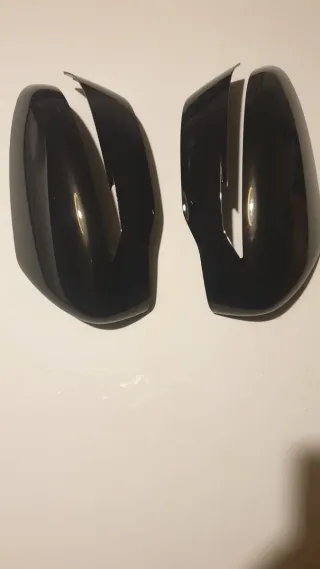 TAPAS ESPEJOS RETROVISORES NEGRAS NISSAN QASHQAI