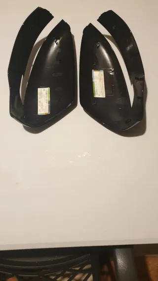 TAPAS ESPEJOS RETROVISORES NEGRAS NISSAN QASHQAI